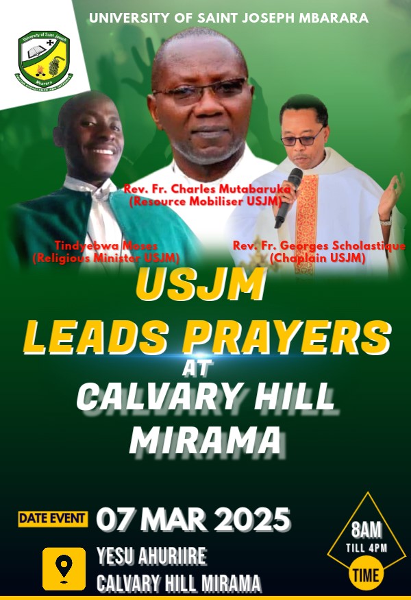 USJM LEADS PRAYERS AT CALVARY HILL MIRAMA