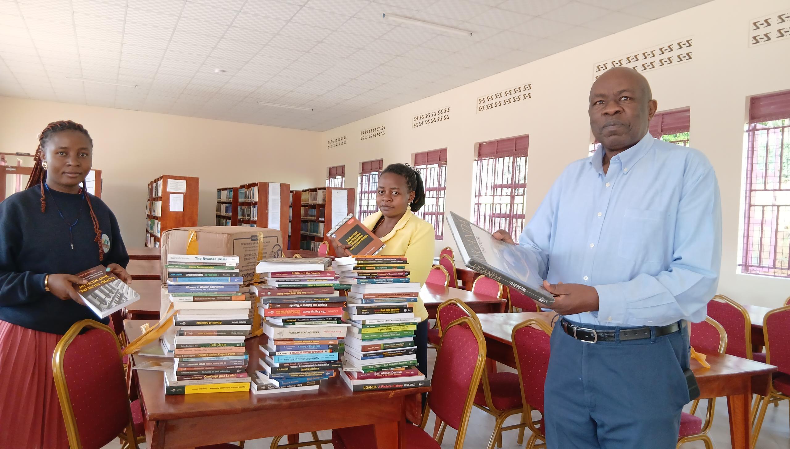 Book Donation Strengthens Learning Resources at USJM Library