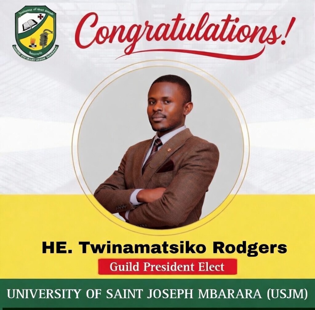 USJM Congratulates H.E. Twinamatsiko Rodgers as Guild President Elect